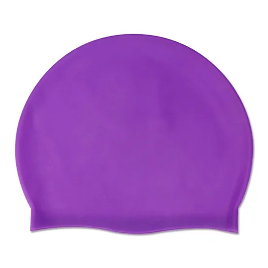 Gorro de natación de silicona personalizado, impermeable, duradero y no tóxico.