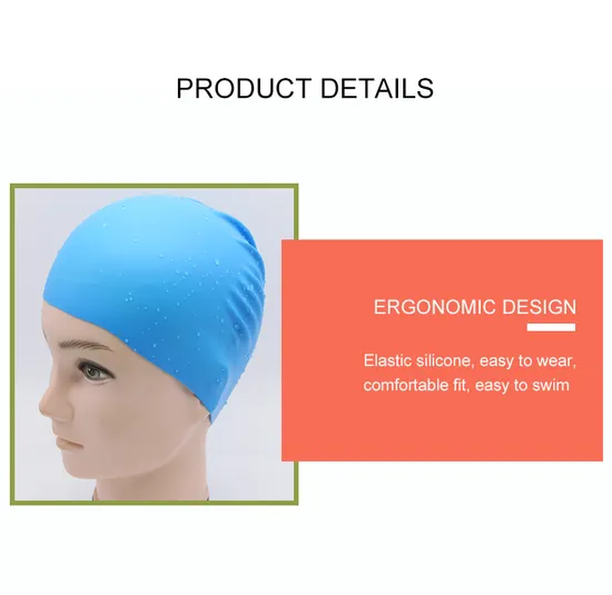 Gorro de natación de silicona