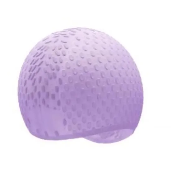 Gorro de natación de silicona impermeable de primera calidad para adultos