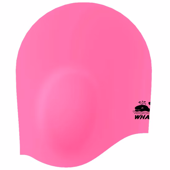 Gorro de natación de silicona con protección total para las orejas, personalizado y exclusivo para adultos.